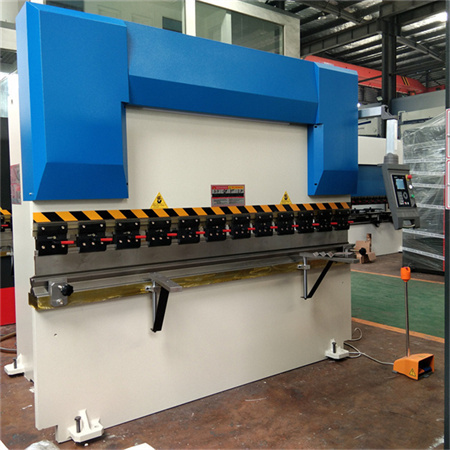 Кинески произвођач 125 тона ЦНЦ хидраулична машина за савијање металне плоче са 3 осе хидрауличне кочнице