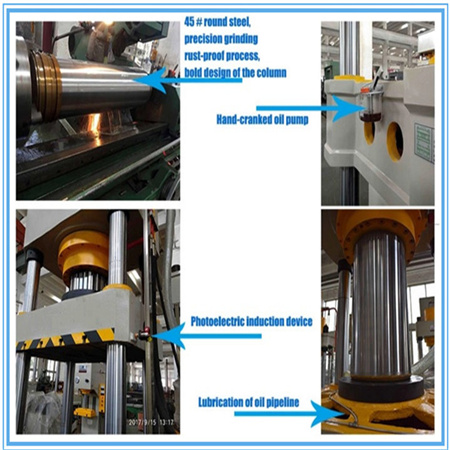 4 колоне хидрауличне машине за штанцање за дубоко извлачење за посуђе