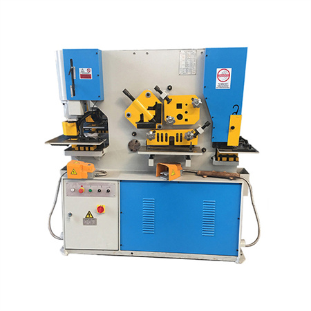 КК-90 90 тона притисак гвожђа машина за савијање лимова конструкција челичне округле шипке машина за сечење квадратне шипке